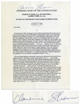 Clarence Thomas Signed Bush v. Gore Supreme Court Decision
